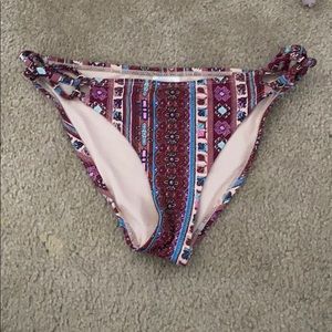 Purple bikini bottoms